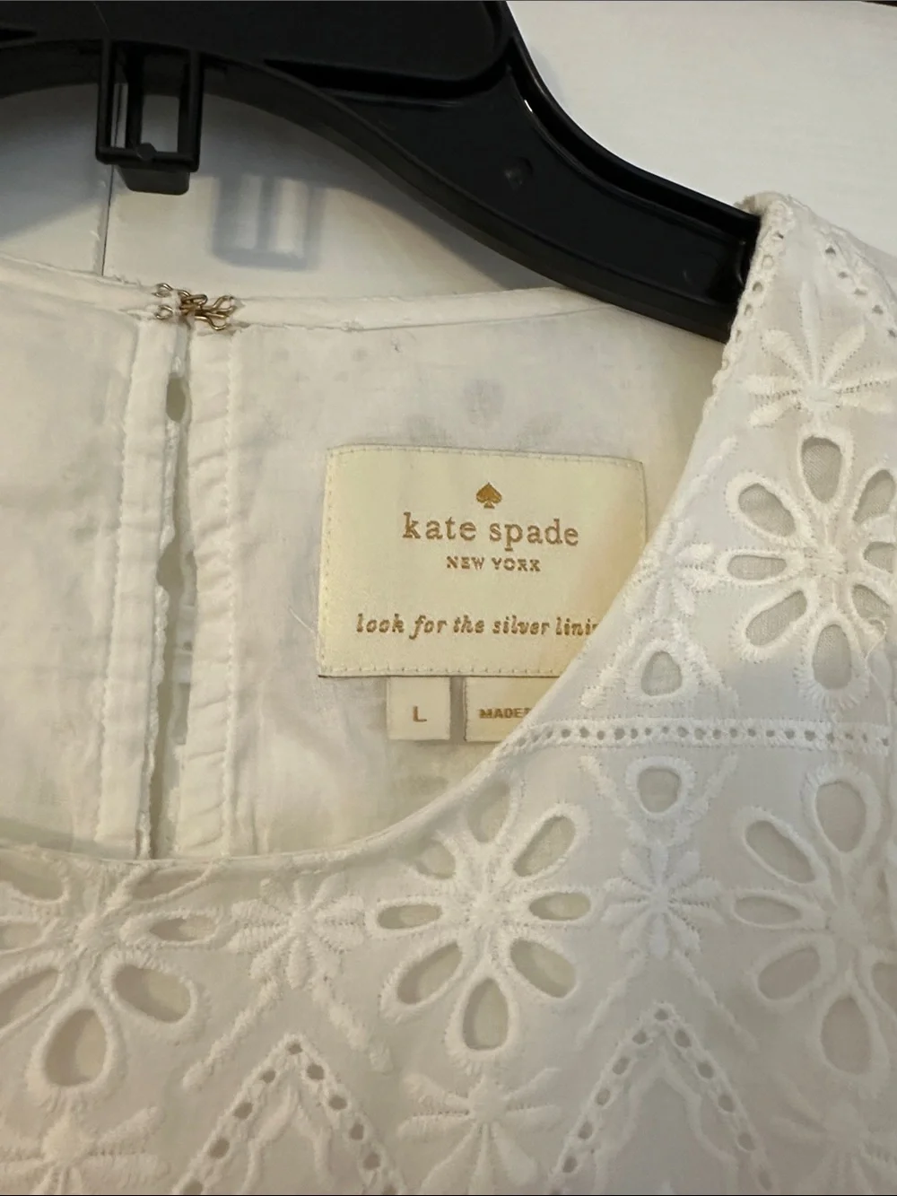 Kate spade white dress size large - Picture 8 of 16